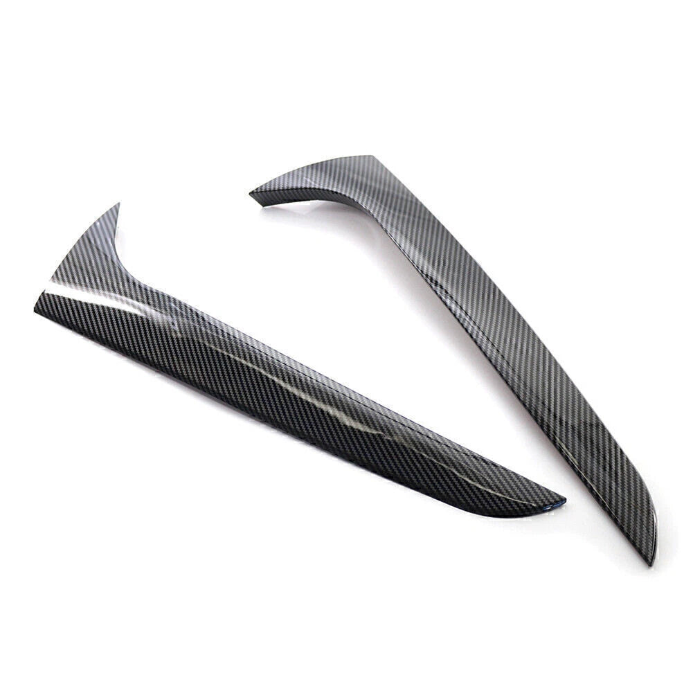 Fiber Look Rear Window Side Canard Splitter for Audi A4 B8 Allroad (2009–2016)