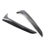 Fiber Look Rear Window Side Canard Splitter for Audi A4 B8 Allroad (2009–2016)