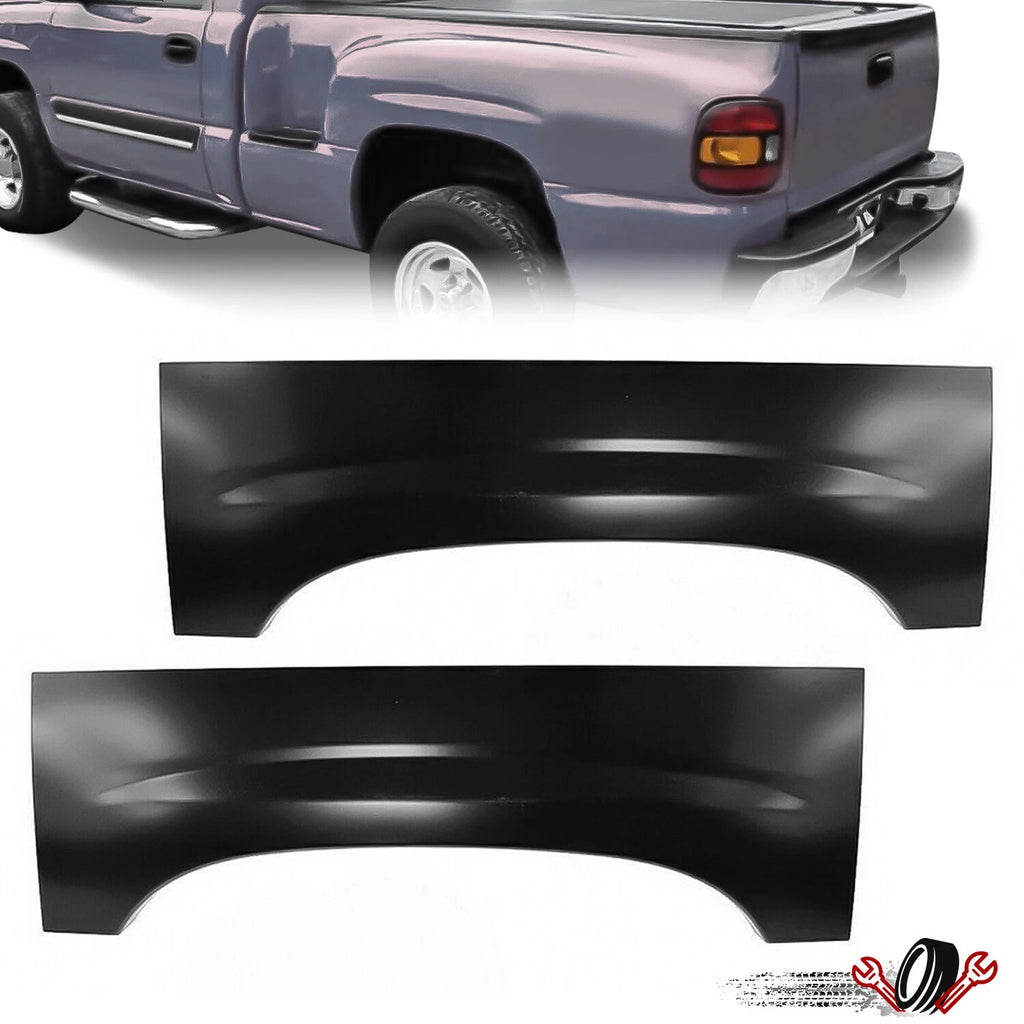 Upper Rear Wheel Arch Repair Panels for 1999–2007 Chevy Silverado GMC Sierra