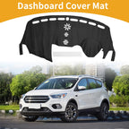 Dashboard Cover for Ford Escape (2013–2019) - Black Anti-Slip Mat