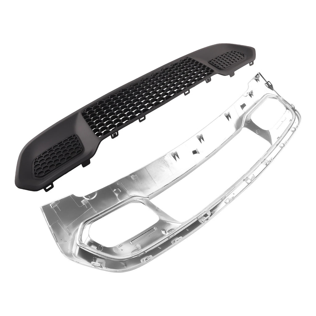 Chrome Bumper Grill Bezel & Grille Kit for Jeep Grand Cherokee (2017–2022)