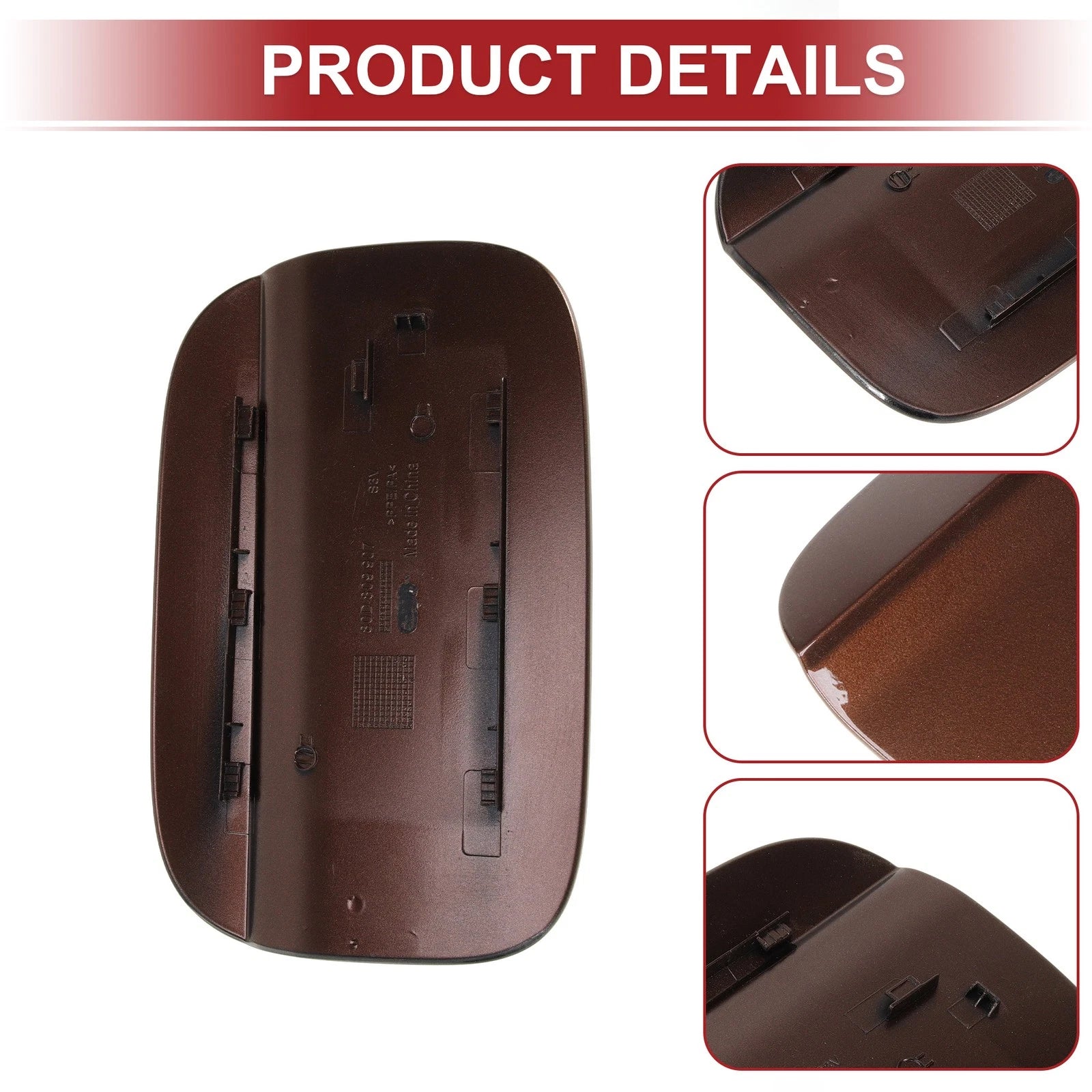 Fuel Tank Door Cap for Audi Q5 (2018–2024) Fuel Filler Flap Cover Brown