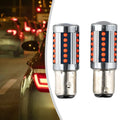 0.23A / 2x 1157 LED Light Bulb Aluminum Brake Light COB DC/AC 12V-24V for Car
