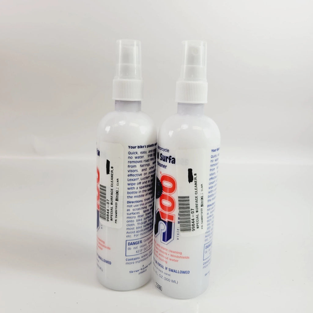 2X S100 Motorcycle Special Surface Cleaner for Fairing Windshield (12301F)