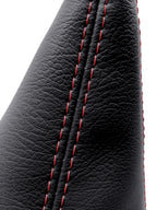 E Brake Boot Cover for Toyota Tacoma (2016–2020) Red Stitch PVC Leather