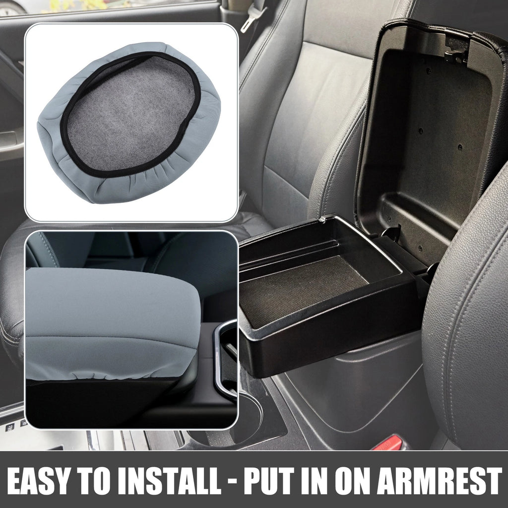 Arm Rest Box Cover Protector for Subaru Outback (2020–2023) Neoprene Gray 766549489378