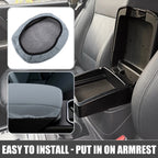 Arm Rest Box Cover Protector for Subaru Outback (2020–2023) Neoprene Gray 766549489378