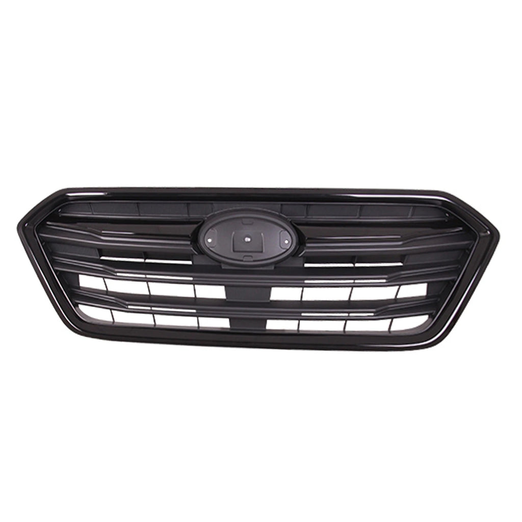 Front Grille Replacement Black Matte ABS Plastic for 2018–2019 Subaru Legacy