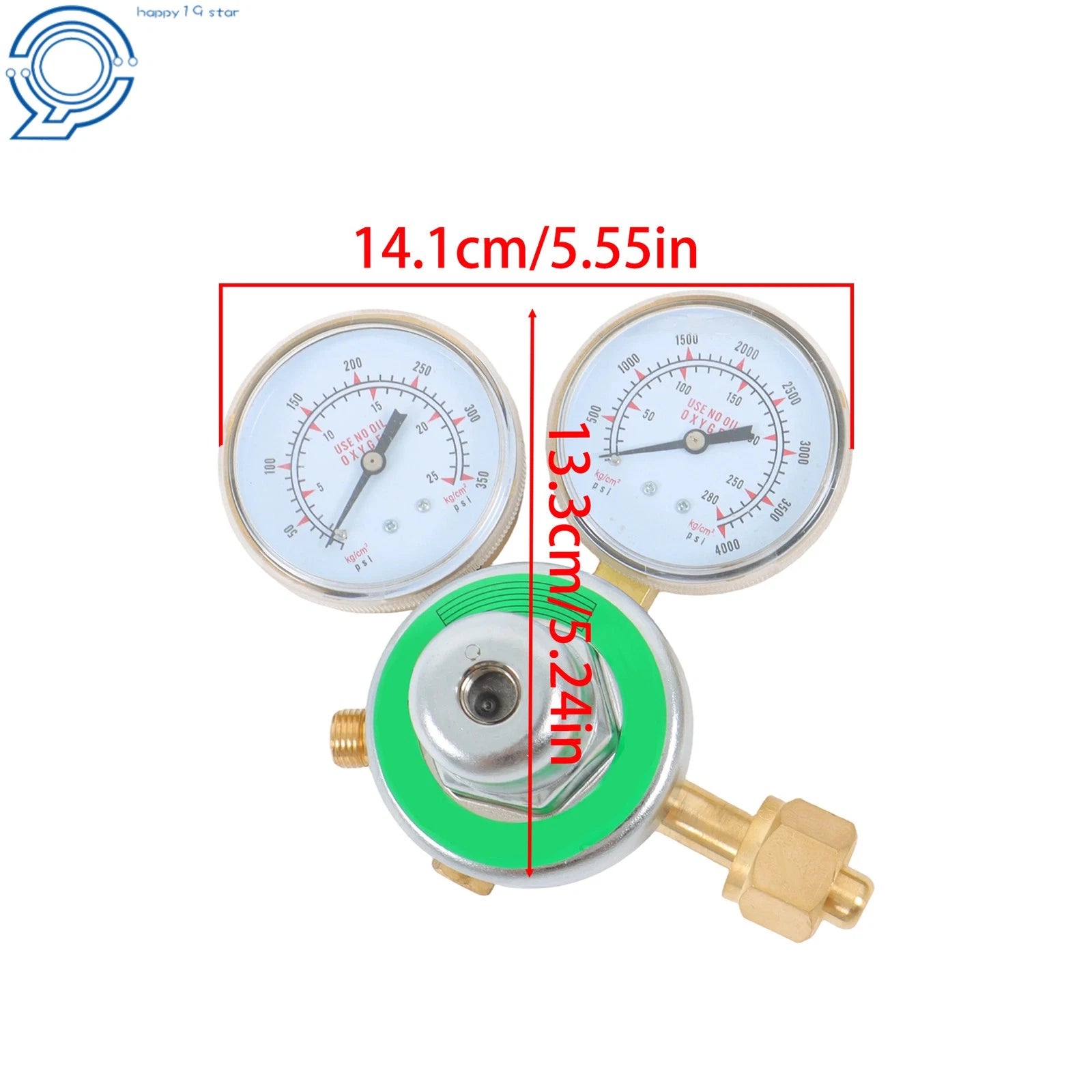 Welding Torch Kit with Brass Regulators for Oxygen & Acetylene