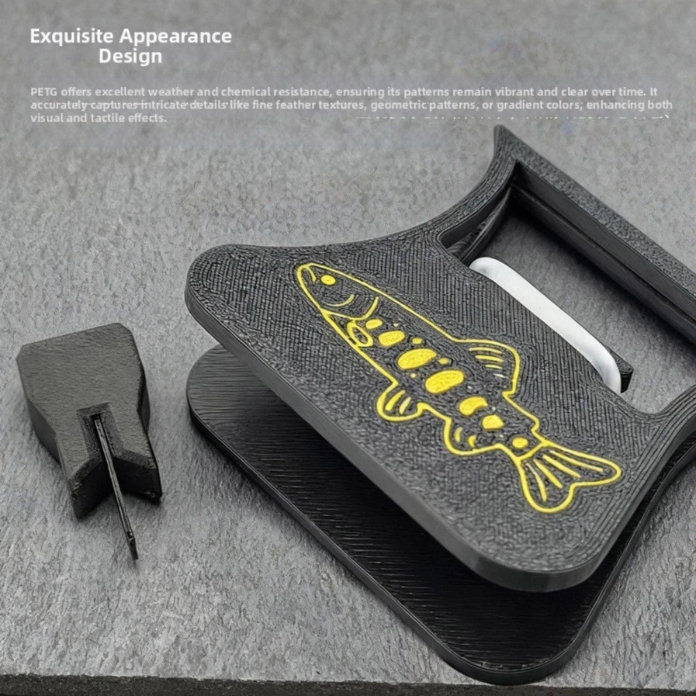 Stainless Steel Fly Tying Feather Clip Tool for Fly Tiers