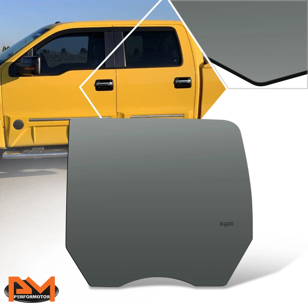 Rear Left Door Window Glass for Ford F-150 Crew Cab (2004–2014)