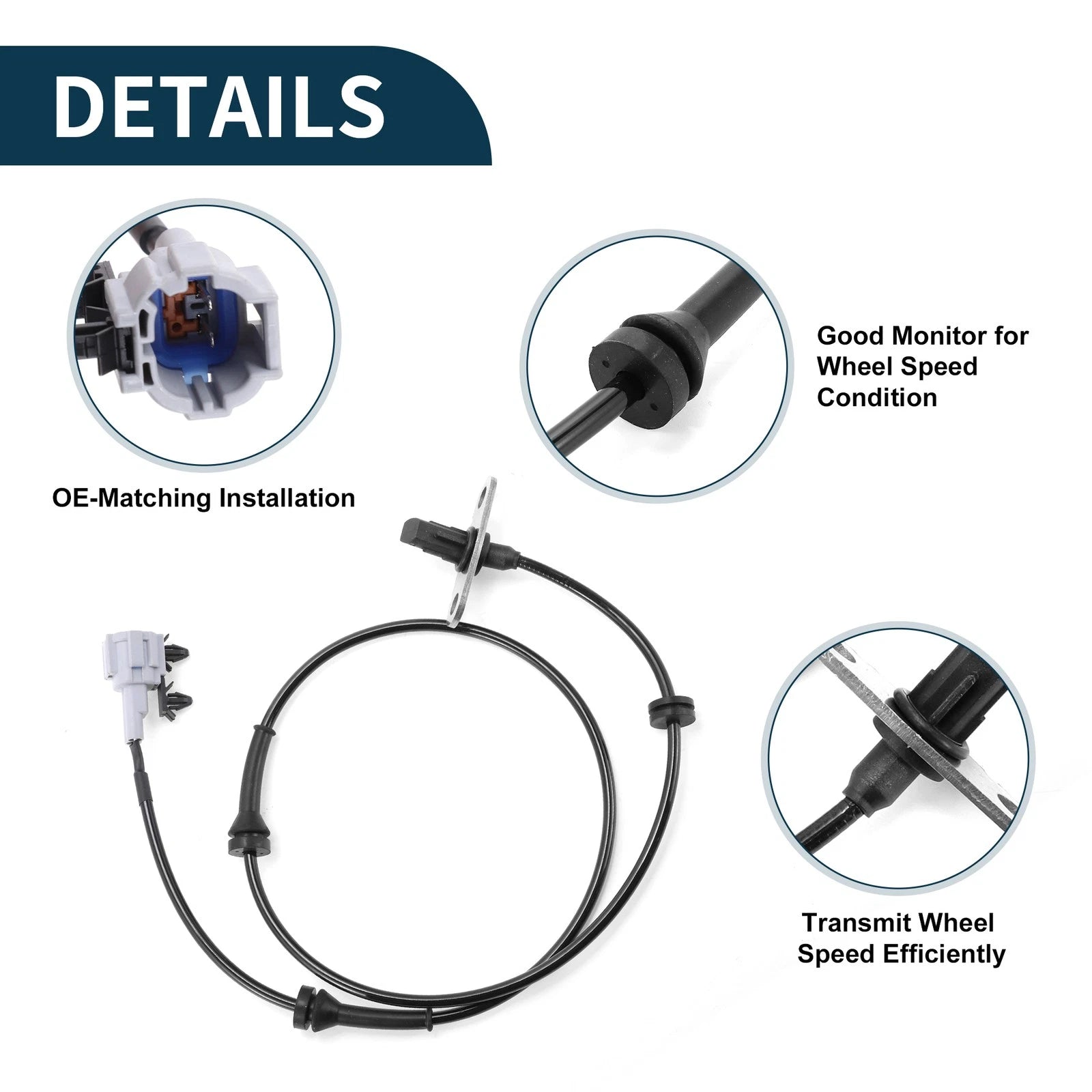 ABS Wheel Speed Sensor No. 47900-EA005 for Nissan Frontier (2005–2023)