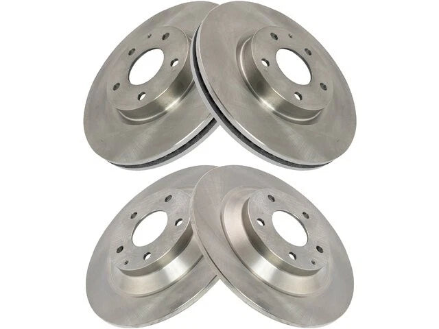 Set of 2 Front and Rear Brake Rotors for Mazda CX-5 (2013–2015) VB771TX