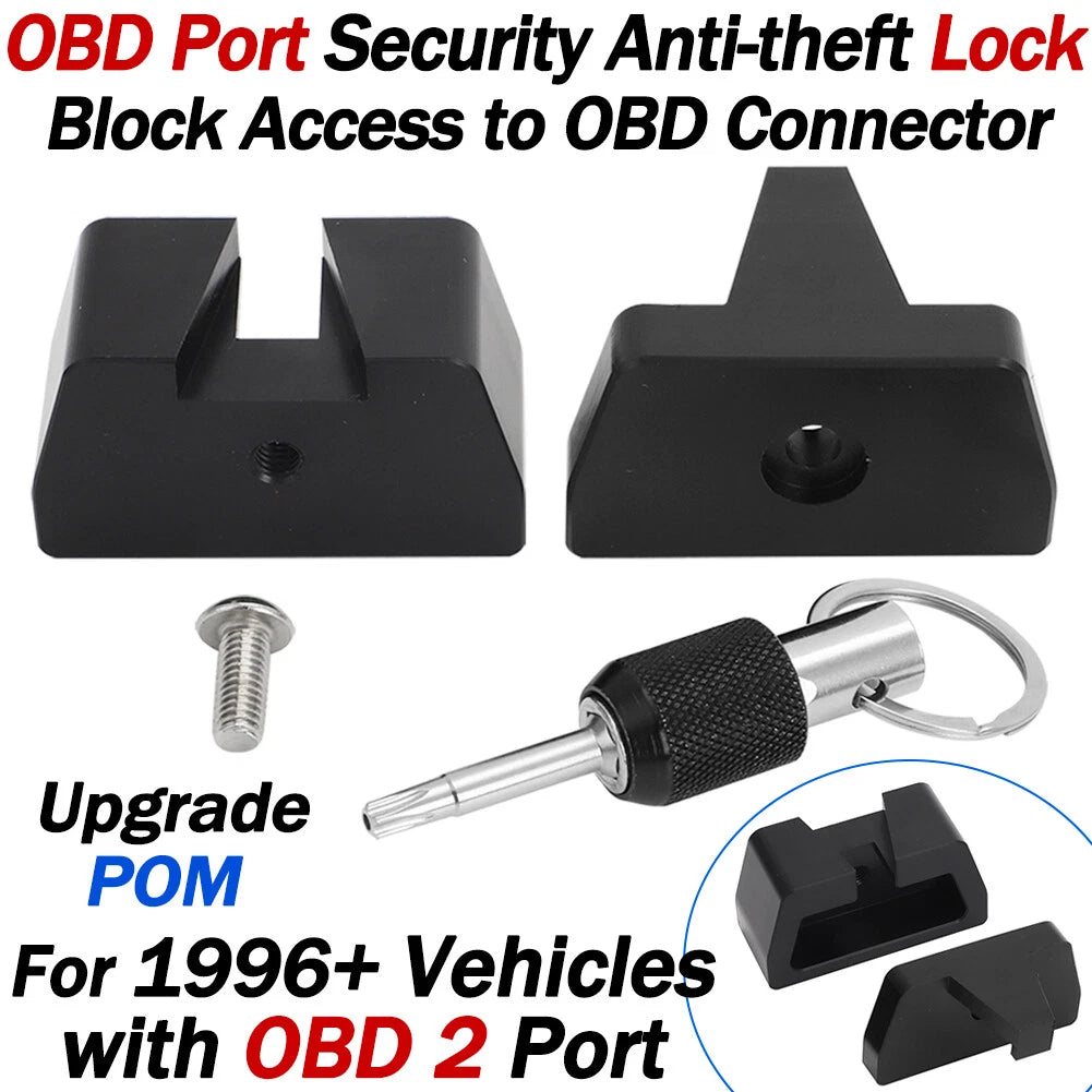 OBD Port Security Anti-theft Lock for 1996+ Vehicles w/ OBD II