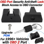 OBD Port Security Anti-theft Lock for 1996+ Vehicles w/ OBD II