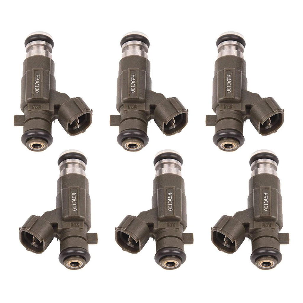 Set of 6 Fuel Injectors for Nissan 350Z Pathfinder Infiniti QX4 G35 (2000–2004)