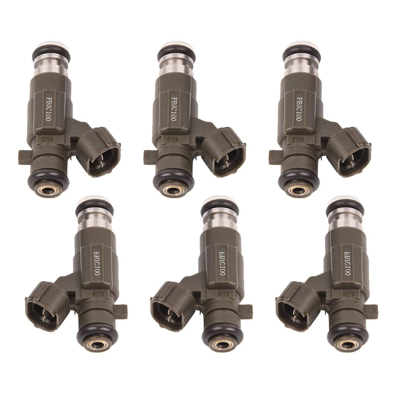 Set of 6 Fuel Injectors for Nissan 350Z Pathfinder Infiniti QX4 G35 (2000–2004)