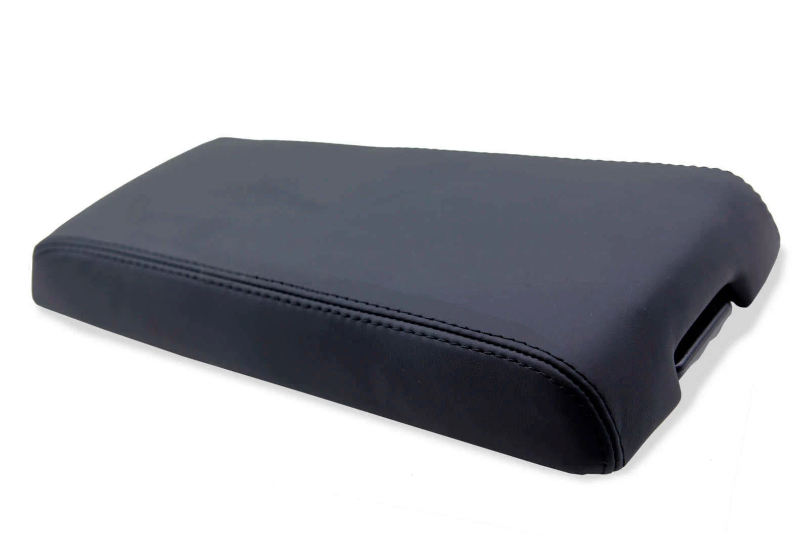 Center Console Armrest Cover for Dodge Nitro (2007–2011) Black Leather