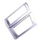 2 x Chrome Air Conditioning Socket Frame Trim for BMW X5 E70 X6 E71 (2008-2013)