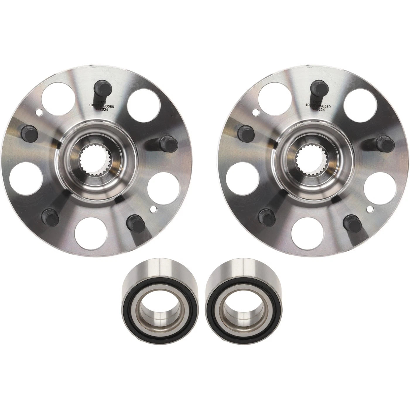 2X Rear Wheel Hubs for Honda CR-V