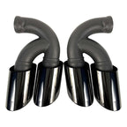 Stainless Steel Muffler Pipe Tips for Porsche Cayenne V8 (2010-2014)