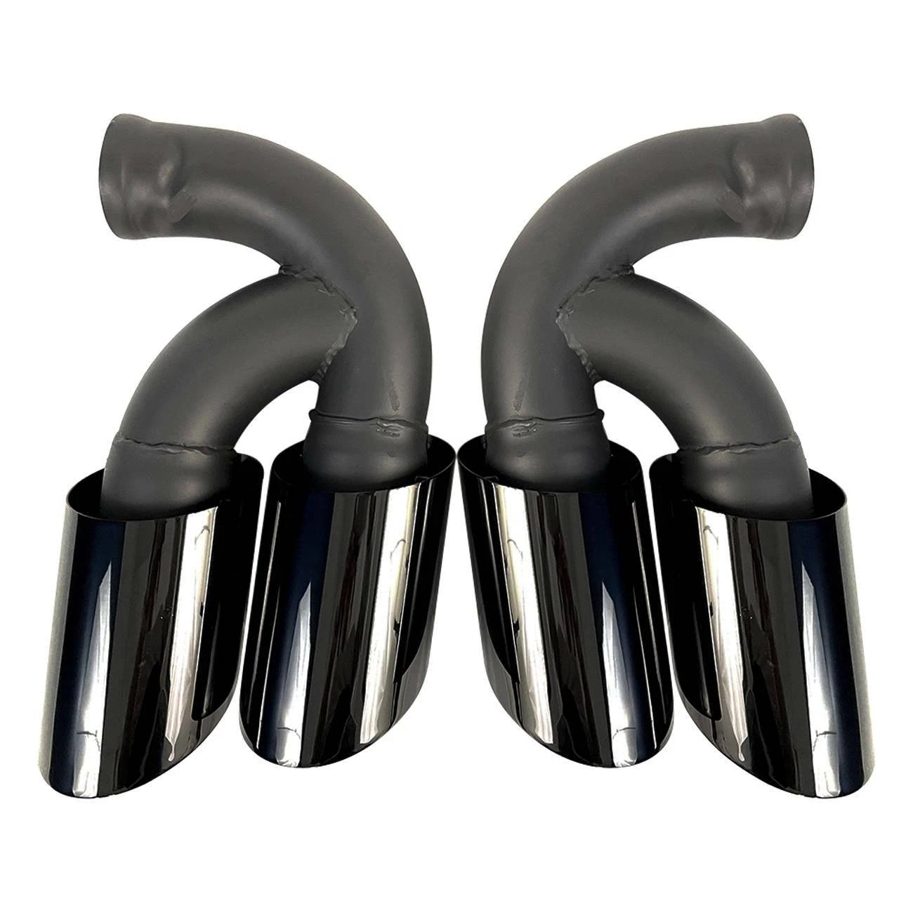 Stainless Steel Muffler Pipe Tips for Porsche Cayenne V8 (2010-2014)