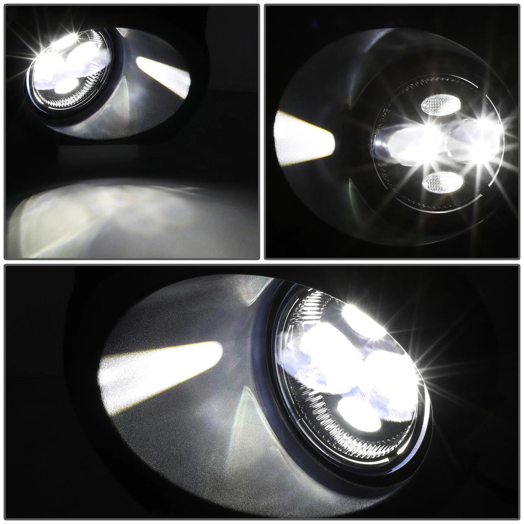 LED Projector Fog Light Lamp for Ford F150 (2009–2014) - Clear Lens, Bezel, Switch