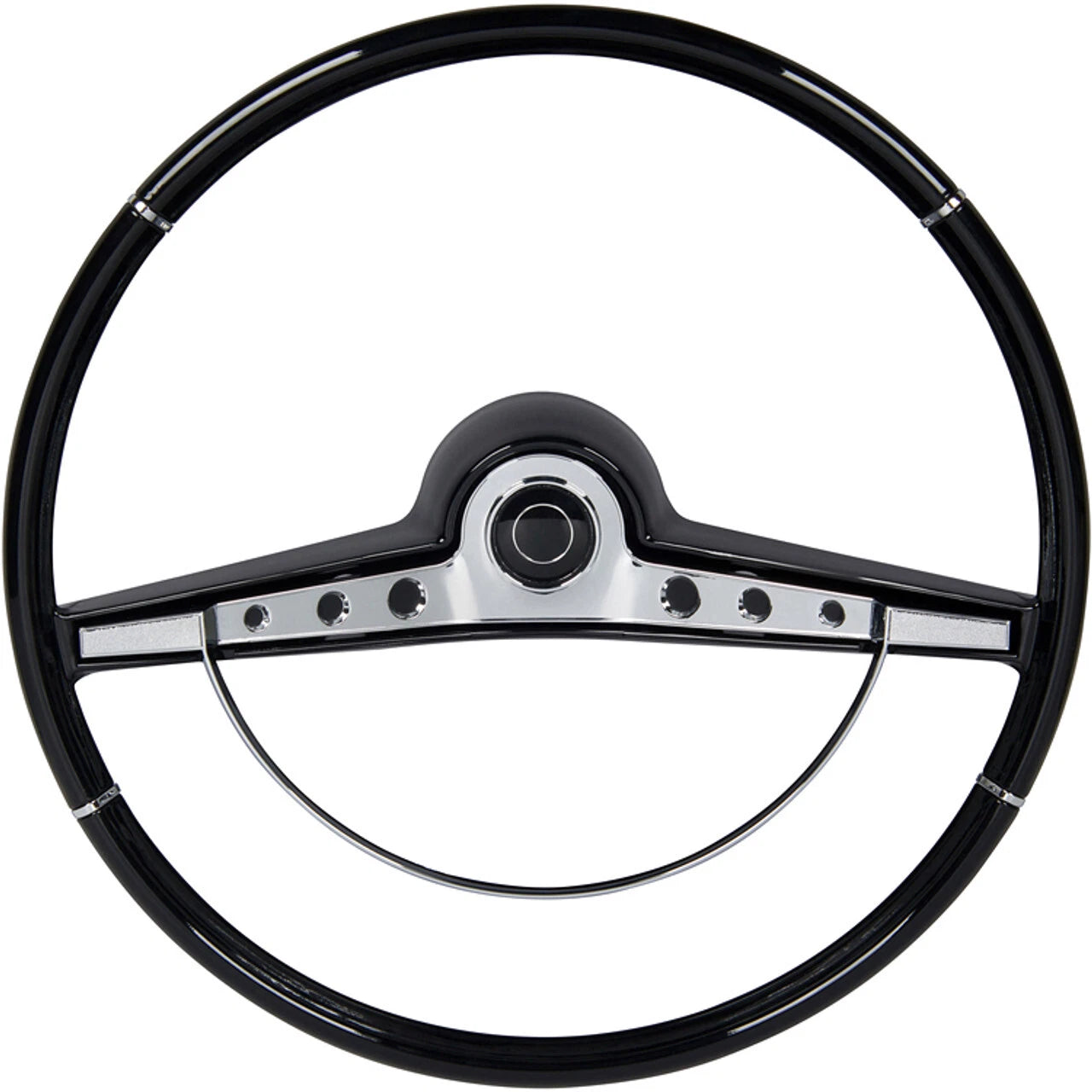 Retro Steering Wheel 15 Inch with Horn Ring for 1963 Chevrolet Impala