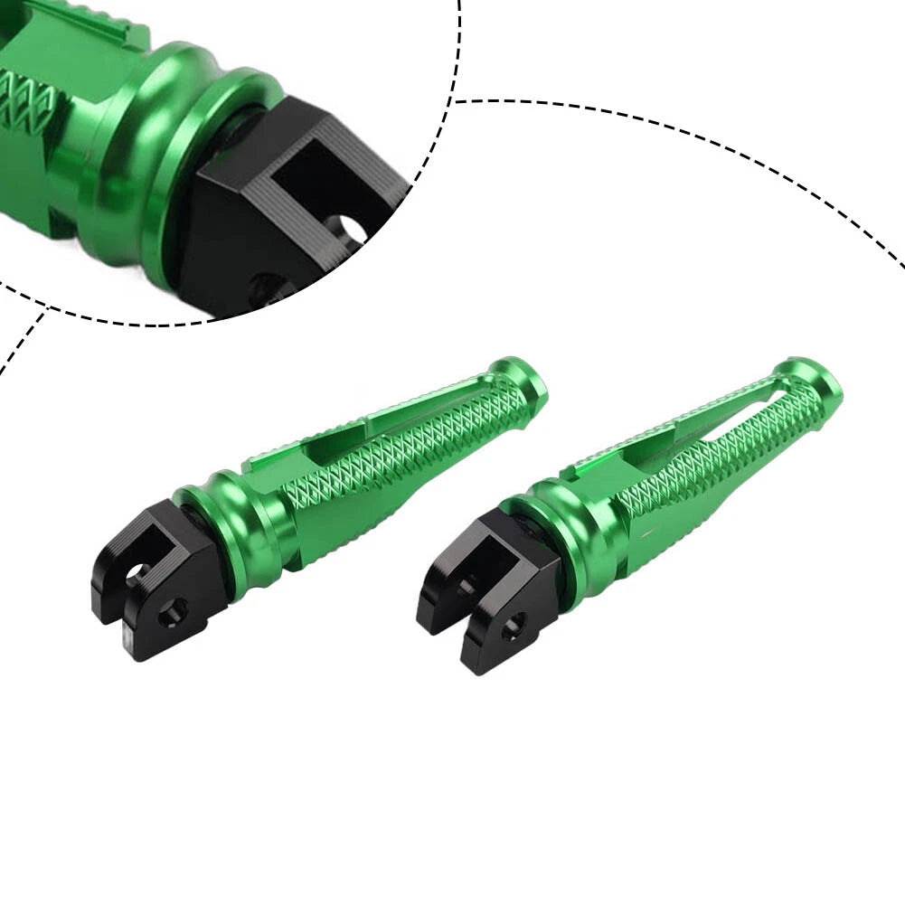 2X Green Passenger Footrest for Ducati Panigale 1098 1198 1199 1299 959 899