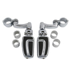 Highway Engine Guard Footpeg Mount Set of 4 for Harley Touring (22mm 25mm 32mm 35mm 1-1/4")