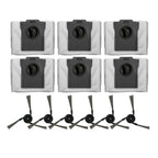 Set of 6 Side Brushes & 6 Bags for Dreame Aqua10 (2021–2023)