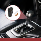 1Pc Gear Shift Knob Cover for Honda Accord 8 (2008–2012) Black Orange Leather