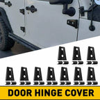 Hinge Trim for Jeep Wrangler JK JKU (2007–2017)