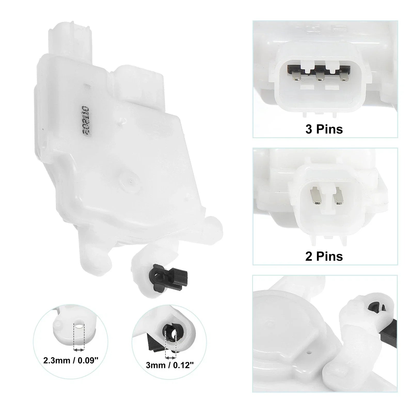 Right Door Latch Lock Actuator for Honda Odyssey (2018-2023) - 1 x White