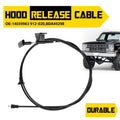 Hood Release Cable w/ Handle BDA49298 for Chevy GMC Pickup Truck SUV (1981–1991)