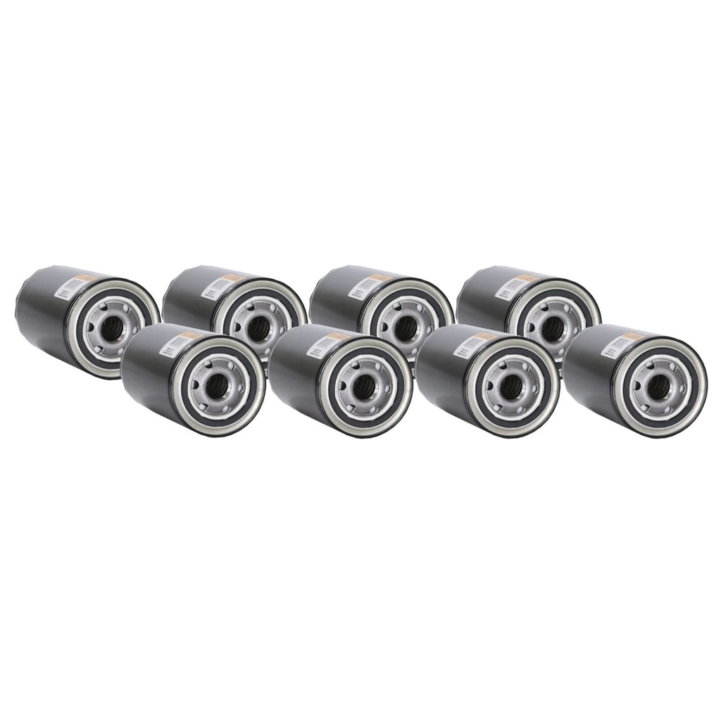 Set of 8 Engine Oil Filters for Dodge Ram Sterling Truck L6 TDI
