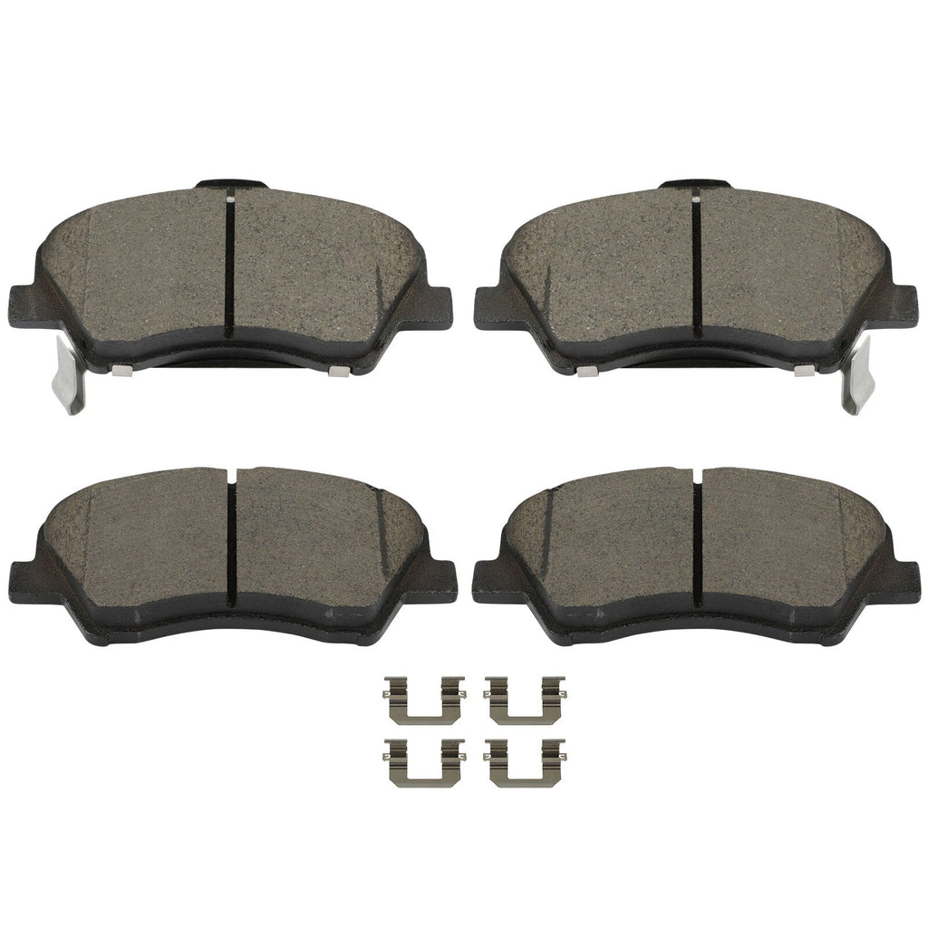 4X Front Ceramic Brake Pads for KIA Rio (2019–2022) D2190-8806