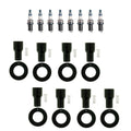 Set of 8 Denso Iridium Spark Plugs & NGK Coil Boots for GX460 LX570 Tundra V8
