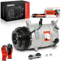 A/C Compressor with Clutch for Chevrolet Colorado GMC Canyon (2015â2016)