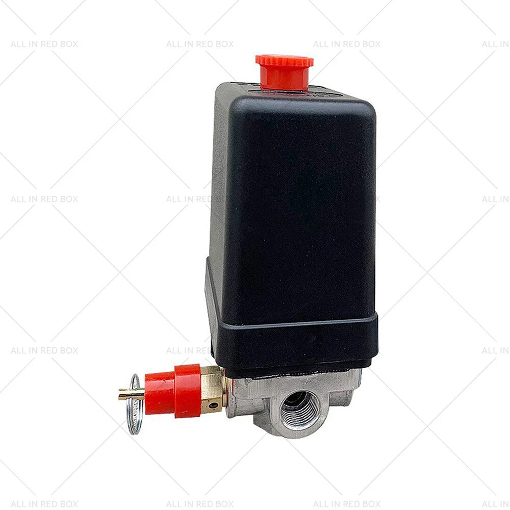 Air Compressor Pressure Switch Manifold Regulator 175psi 4 Port for