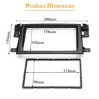 2Din Stereo Radio Fascia Panel Frame for Suzuki Grand Vitara (2005-2014)