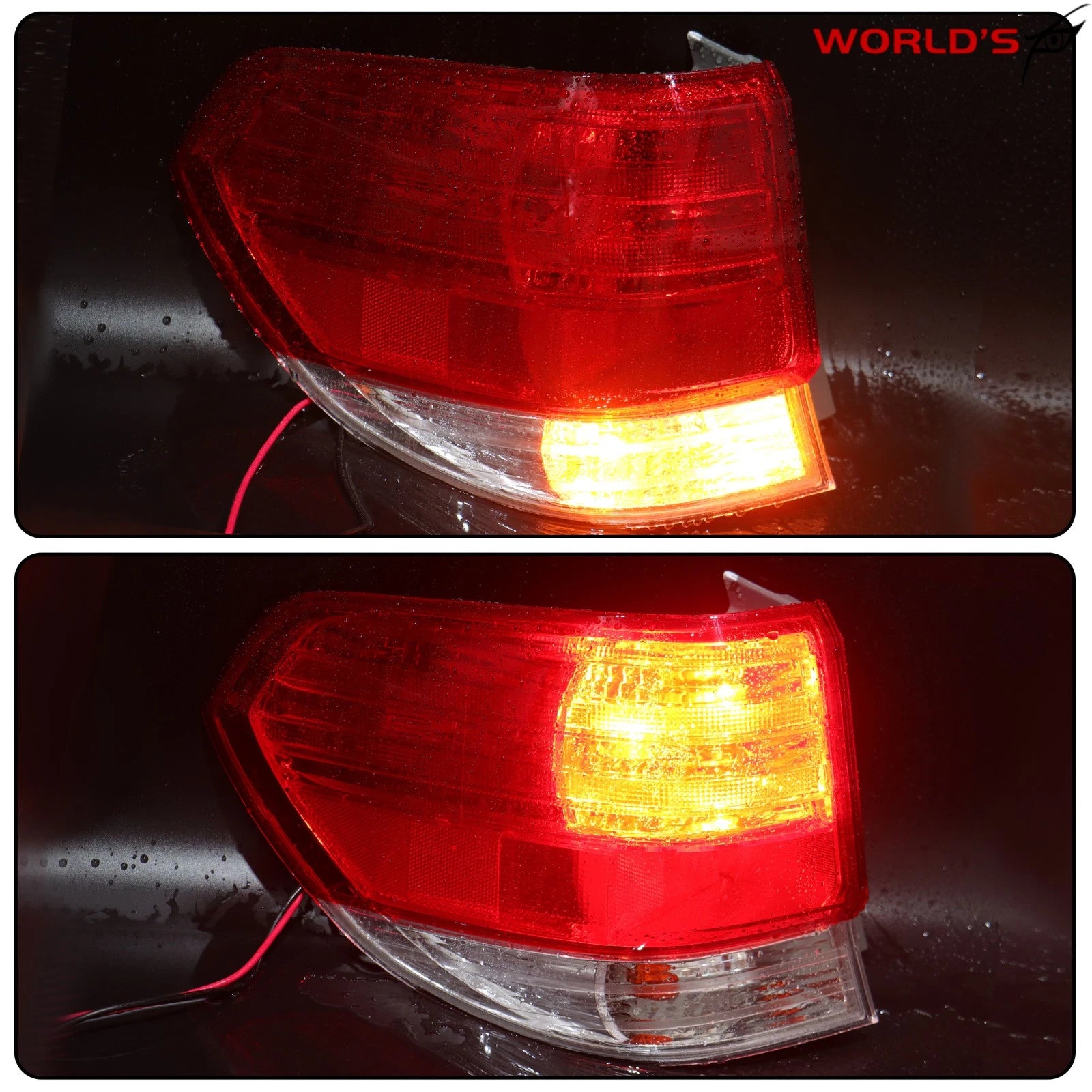 Tail Lights for Honda Odyssey (2008–2010) Halogen Rear Outer Left Side