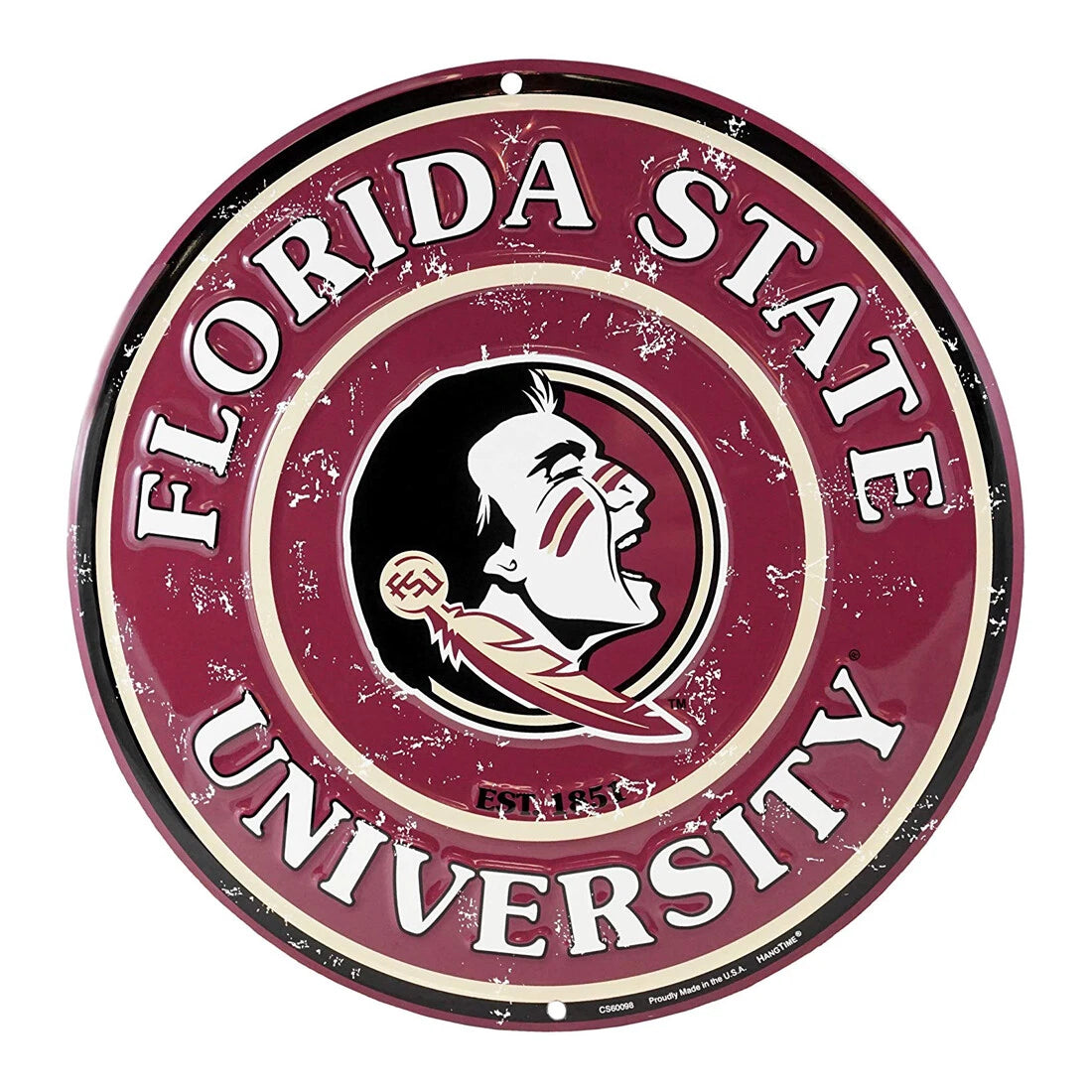 Decorative Wall Sign for Florida State University Seminoles (12")