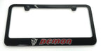 License Plate Frame for Dodge Demon (Black w Red and Silver Logo)