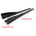 Set of 2 Side Skirts Extensions for Subaru Impreza WRX STI (2002–2007)