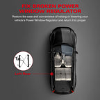 Power Window Regulator and Motor for Infiniti I30 (2000–2001)