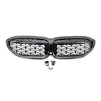 Front Bumper Upper Mesh Grille for BMW 3 Series G20 (2019-2022) Glossy Black