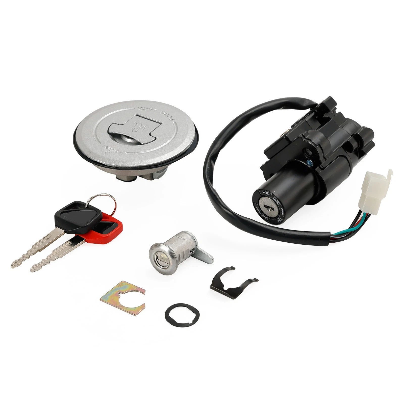 Ignition Lock Set for Honda CB 600 S F2 Hornet (2000–2002) PC34 PC36