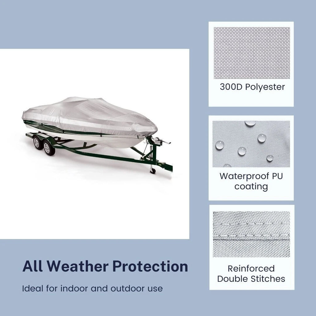 Storage Cover for V-Hull Bowrider 17'-19.5' (Fits )