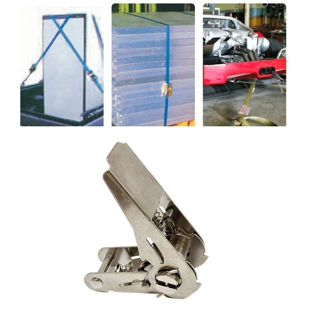 Webbing Tensioner Tool with Ratchet Mechanism for Automotive & Marine Use
